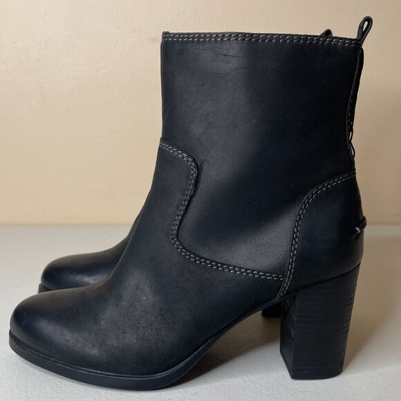 Sperry Top-Sider Leather Dasher Grace Ankle Boots Size 9 - Picture 4 of 16